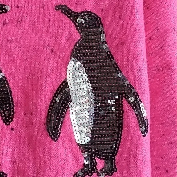 Karen Scott Whismy Penguin Sweater S - Picture 7 of 13